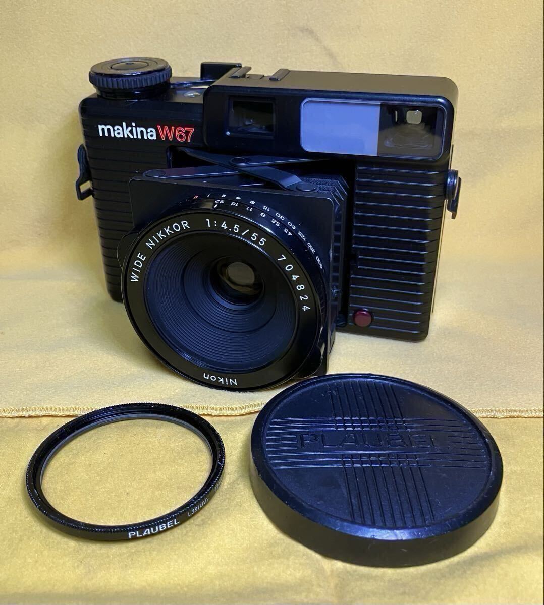PLAUBEL MAKINA W67 プラウベル マキナ、Ks camera Repair ケイズカメラリペアさんにてオーバーホール済み 蛇腹交換済み拍卖