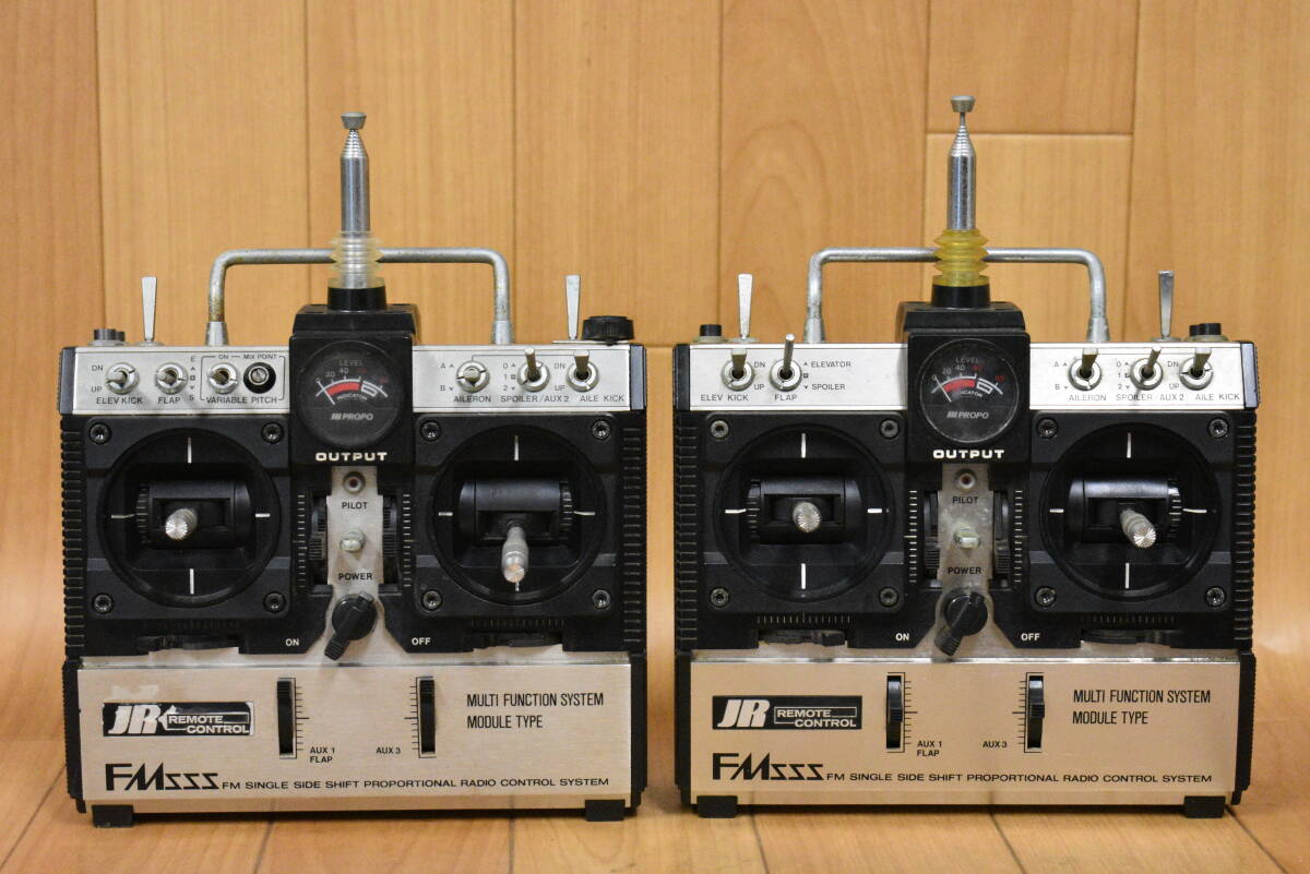 うぶ品 当時物 JR PROPO NET-J128F プロポ 2機まとめて 未確認 未整備品 ジャンク拍卖