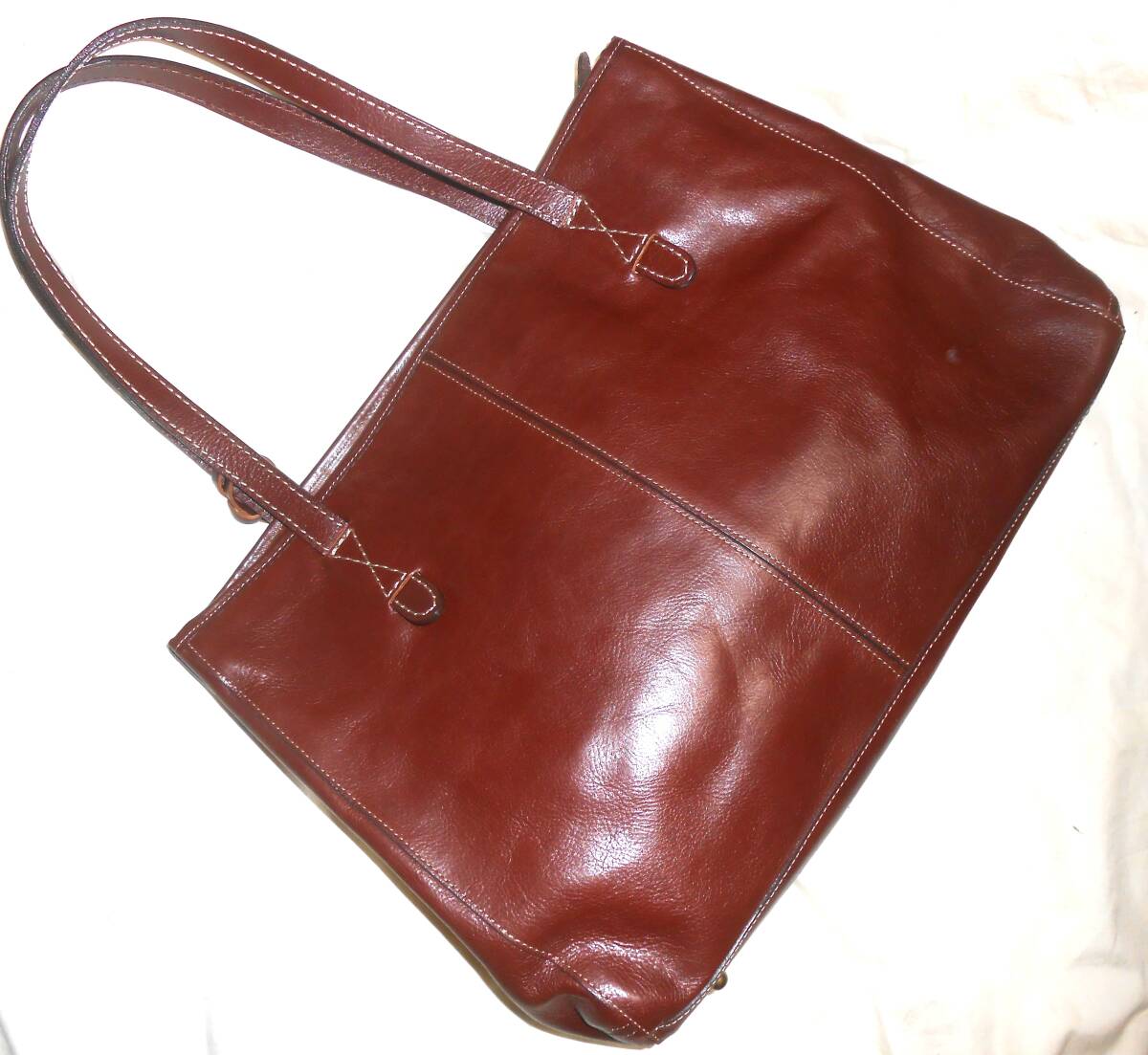 LIME ライム 茶色 ブラウン レザー本革 ショルダーバッグ 日本製 職人の手作業により一つ一つ丁寧に作られています拍卖