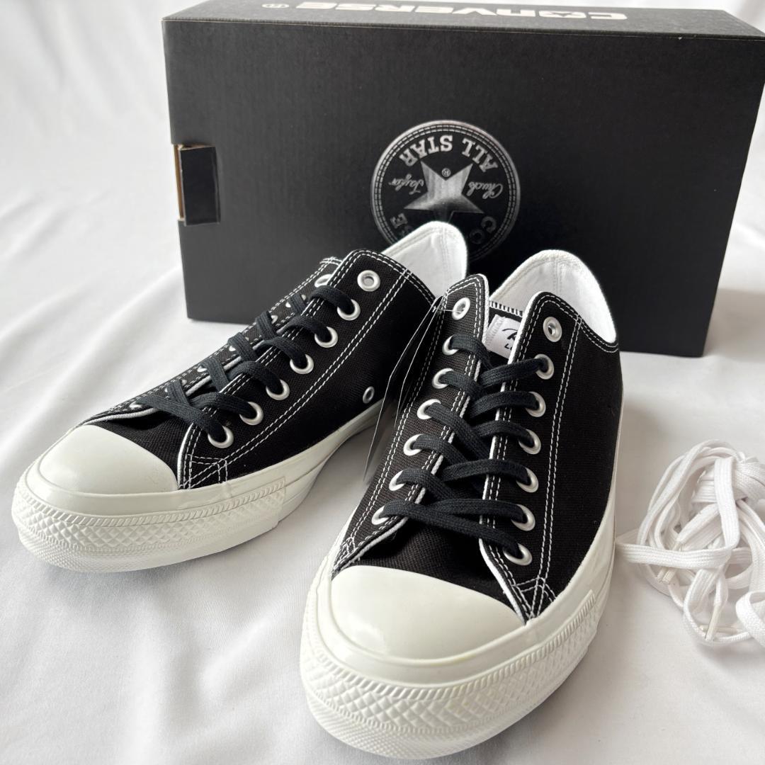 <未使用!!>■CONVERSE コンバース×Ron Herman ALL STAR 100 OX スニーカー キャンバス ブラック 黒 28.0cm 1CL122 管:2511139拍卖