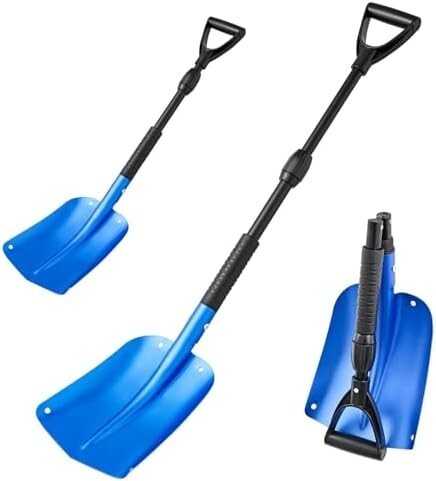 セイワ(SEIWA)折り畳み スコップ 車載 IMP355 折りたたみ式 収納時22cm×40cm コンパクト 伸縮 長さ調整85-102cm スコップヘッド22cm×28cm拍卖