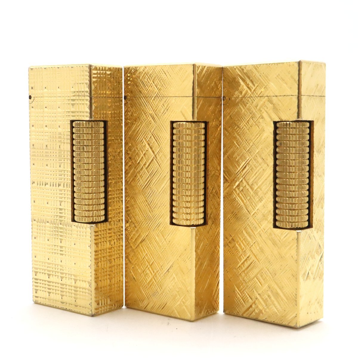 Dunhill ダンヒル ライター3点 ゴールド ※火花確認済 ◆おたからや 【C-LI02984】拍卖