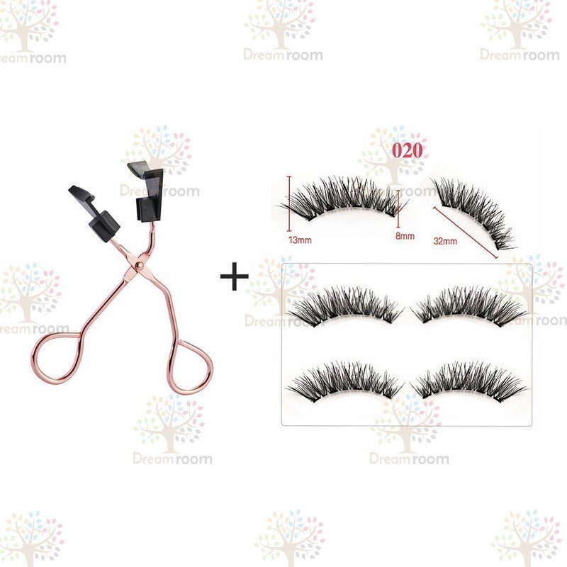 新世代 つけまつげ 磁気まつげ マグネットナチュラルまつげ接着剤不要 再利用可能【D-131-13】拍卖