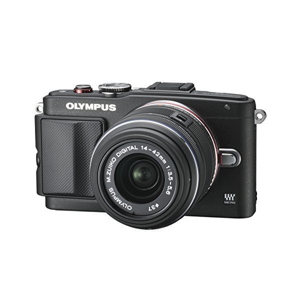 中古 1年保証 美品 OLYMPUS PEN Lite E-PL6 レンズキット ブラック拍卖