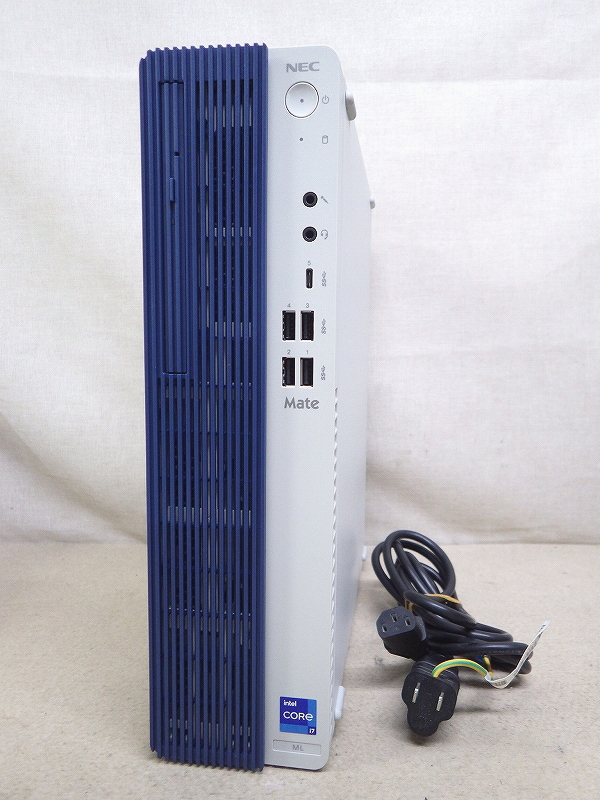 Kヤま2263 NEC■デスクトップPC■Mate MJH48L-F■Win11Pro■Core i7-12700@2.1GHz■メモリ16GB■SSD512GB■パソコン 本体拍卖