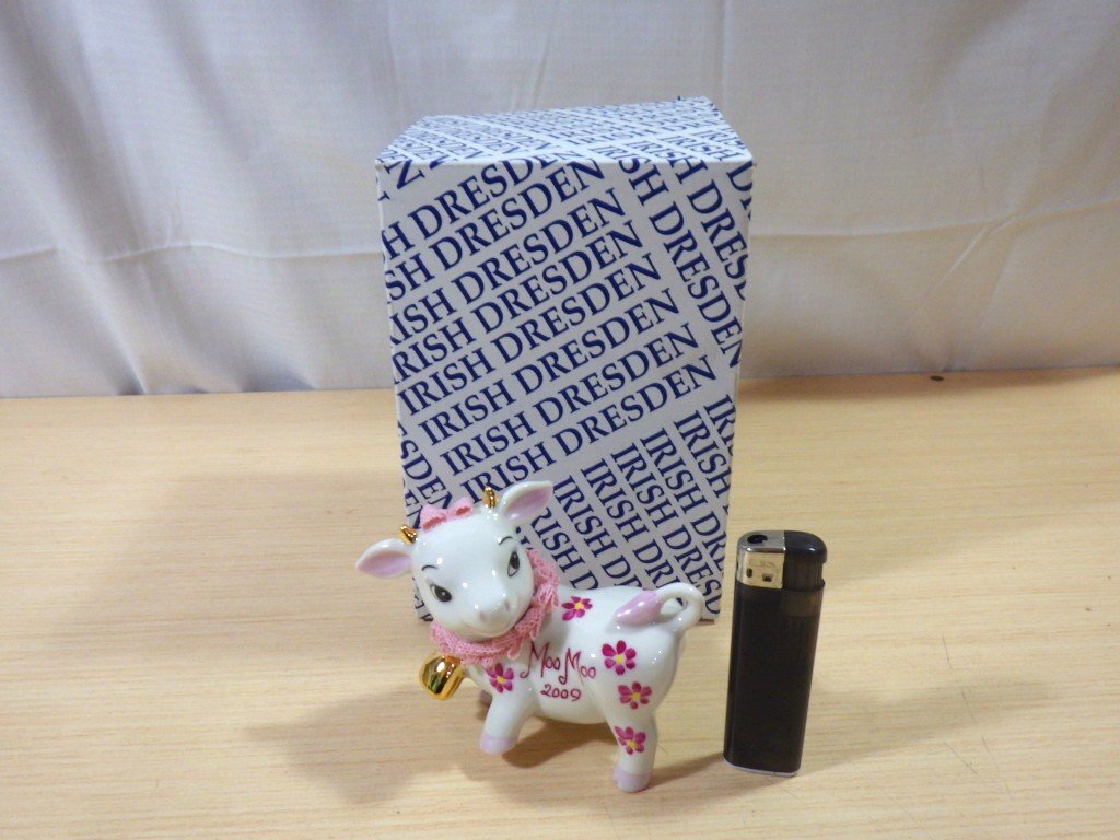 ■280:IRISH DRESDEN / アイリッシュドレスデン 2009 牛 干支 丑 うし 箱付■拍卖