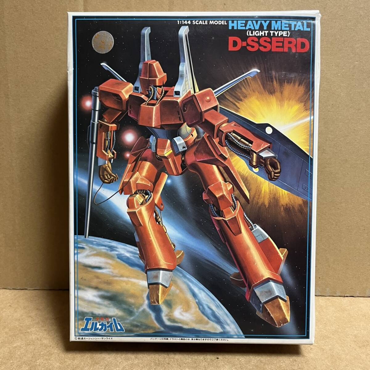 旧キット 1/144 ディザード ! ( 重戦機エルガイム ヘビーメタル 拍卖