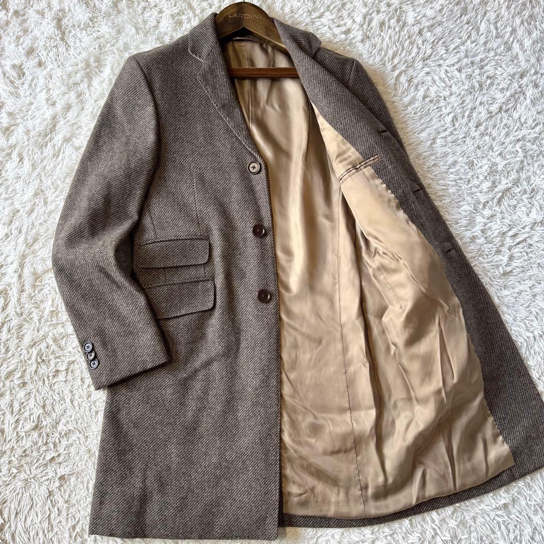 極美品 UNITED ARROWS ユナイテッドアローズ Loro Piana ロロピアーナ ストームシステム チェスターコート ジャケット メンズ ビジネス拍卖