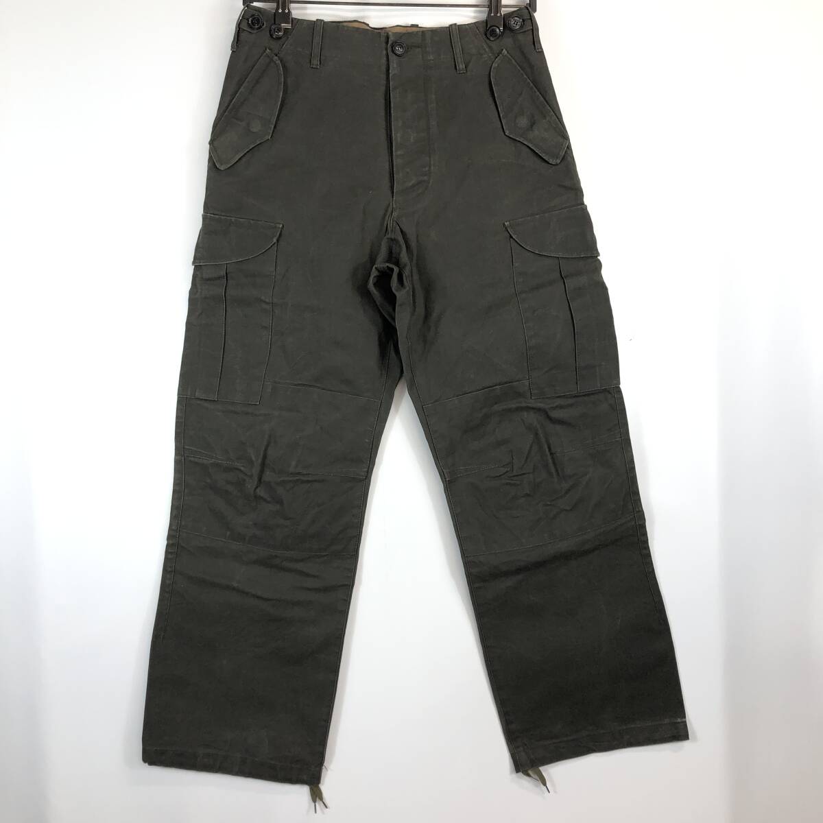 ハバーサック HAVERSACK オイルドコットンカーゴパンツ Mサイズ 460420 日本製拍卖