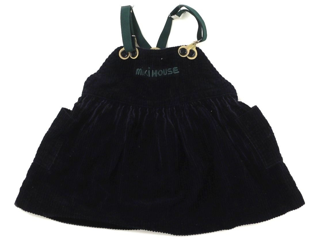ミキハウス miki HOUSE ジャンパースカート 90サイズ 女の子 子供服 ベビー服 キッズ拍卖