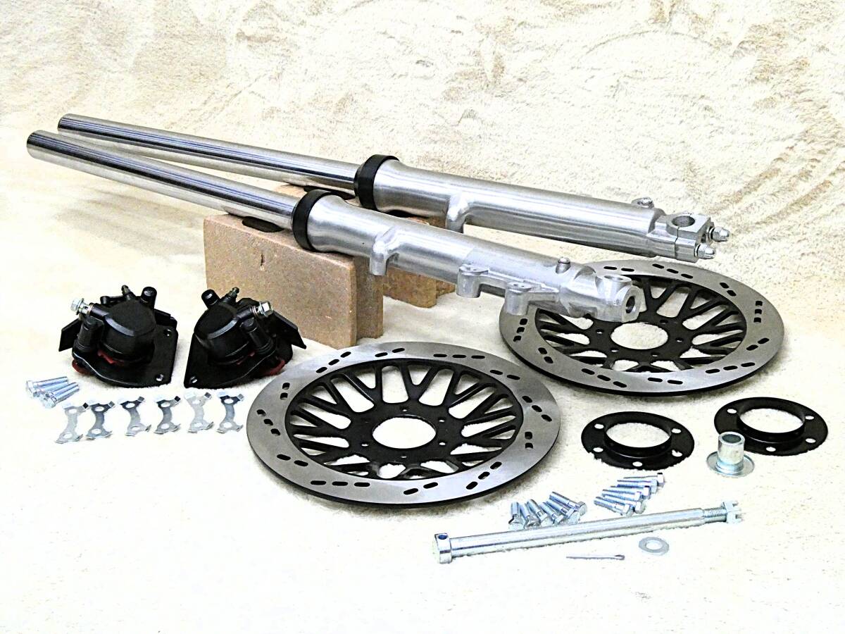 GS400フロント ダブルセット バフ ノーマル/純正リプロ ダブルディスク セット33π GS400 GSX400E GSX400f GSX250E GT380サンパチ 拍卖