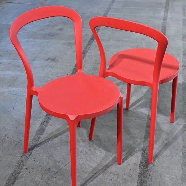 イタリア製 Origlia社「Lady P」ダイニングチェア 2脚セット ルイジ・オリリア リビング ダイニング 椅子 オフィス_アクタス IDC大塚家具拍卖