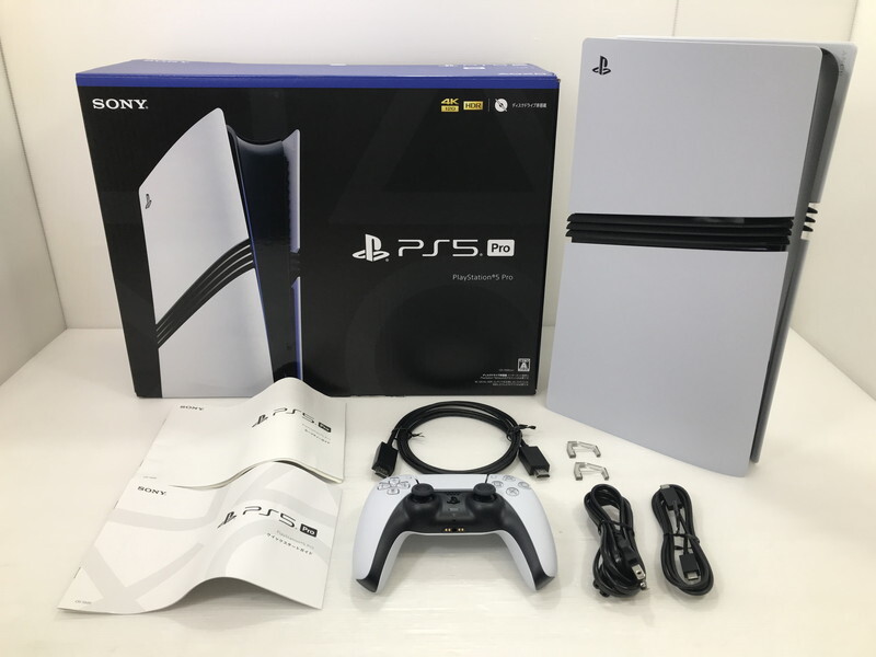TAG【中古】★PlayStation5 Pro CFI-7000B01 2TB ディスクドライブ非搭載★動作OK★完備品※スティック難有〈032-251205-YK-16-TAG〉拍卖