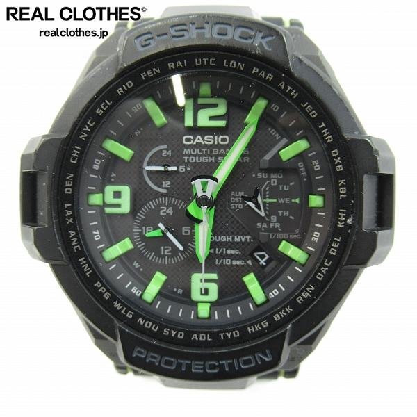 G-SHOCK/Gショック SKY COCKPIT/スカイコックピット 電波ソーラー GW-4000-1A3ER /000拍卖