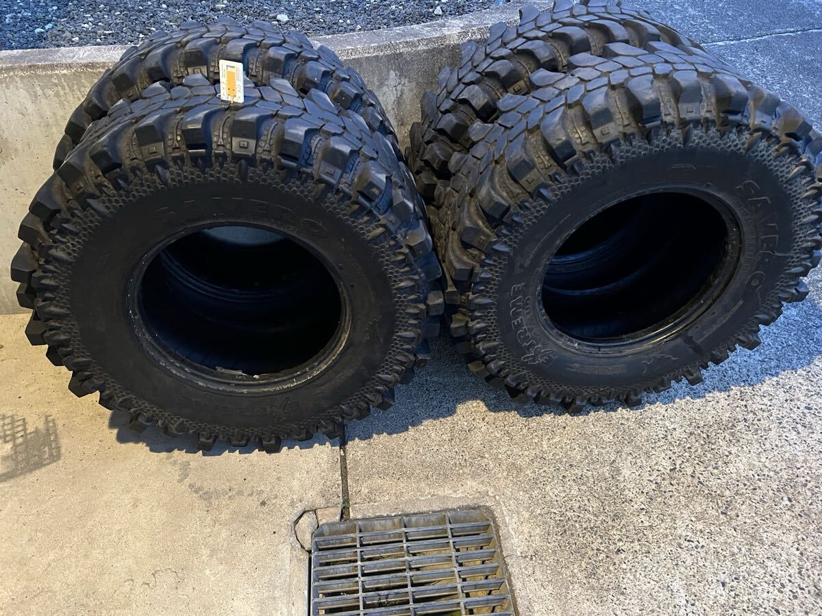 4本セット ジムニー ランクル ハイラックス SAVERO サベロ コモド マッドエクストリーム 35x12.5-16LT 8PR 121L外径840×タイヤ幅300拍卖