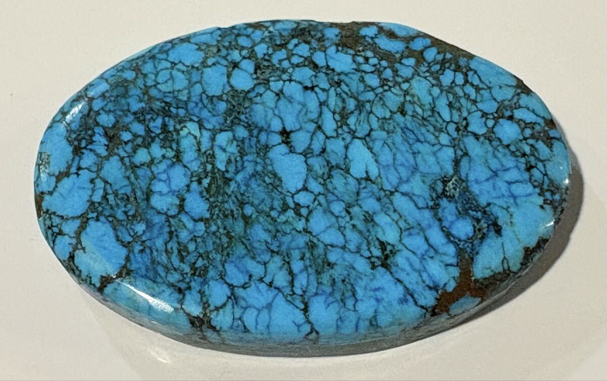 75.80ct スパイダーウェブ ターコイズ ジェムストーン拍卖