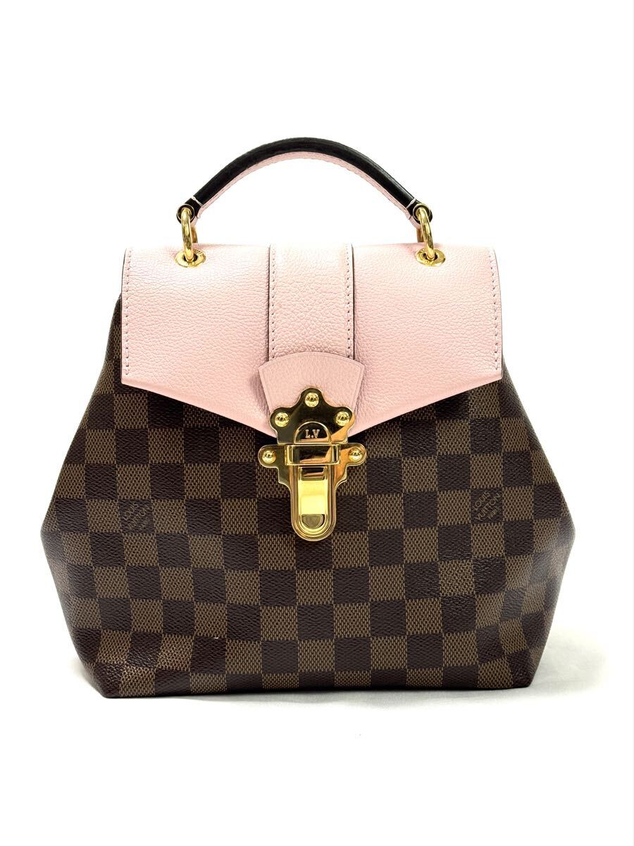 ▽【美品】LOUIS VUITTON ルイヴィトン ダミエ マグノリア リュック デイバック 2way N42262 ブラウン ピンク /1202-2 /298388拍卖