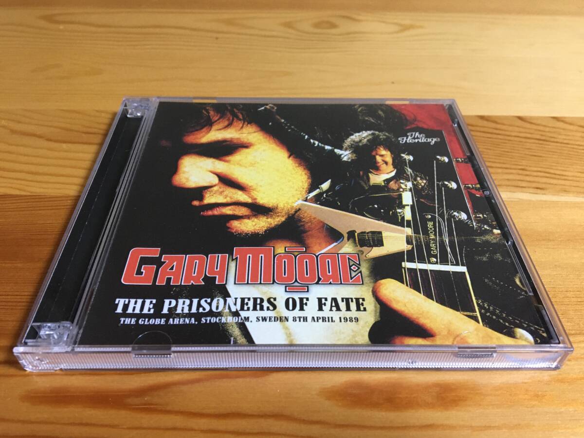 ★GARY MOORE ゲイリー・ムーア 『THE PRISONERS OF FATE』 1989年スウェーデン公演 2枚組拍卖