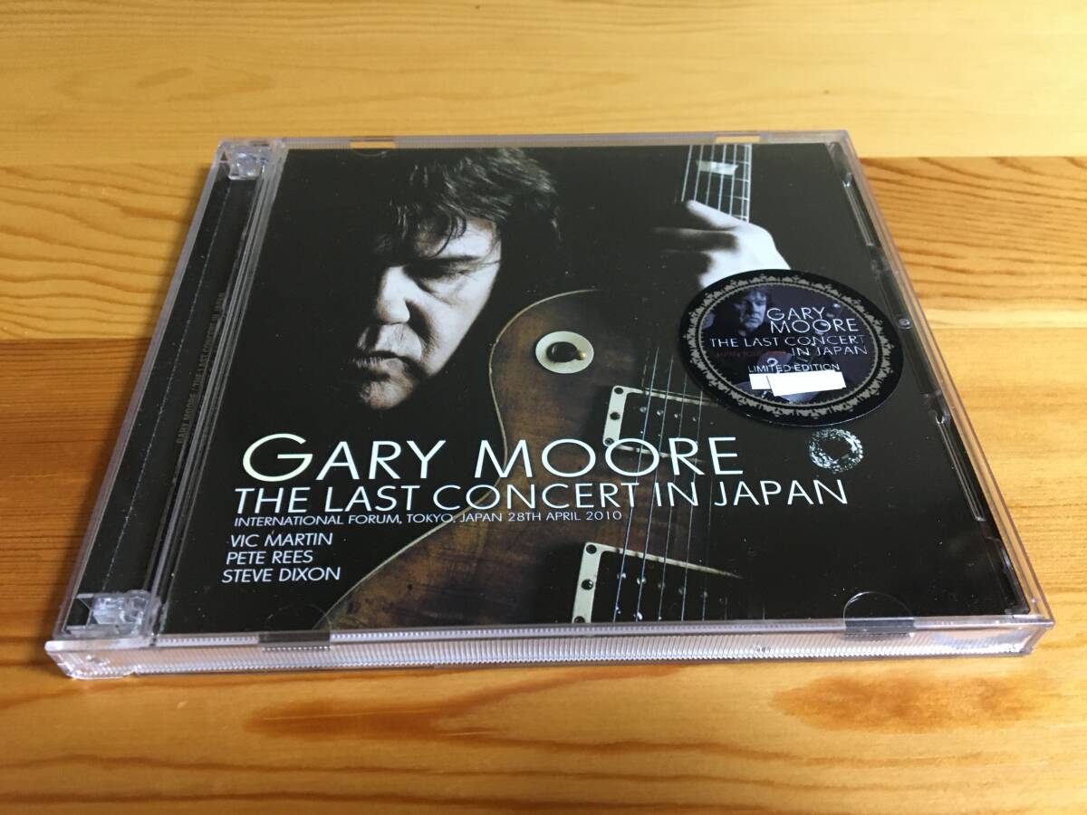 ★GARY MOORE ゲイリー・ムーア 『THE LAST CONCERT IN JAPAN』 2010年東京公演 プレス2CD レプリカチラシ付拍卖