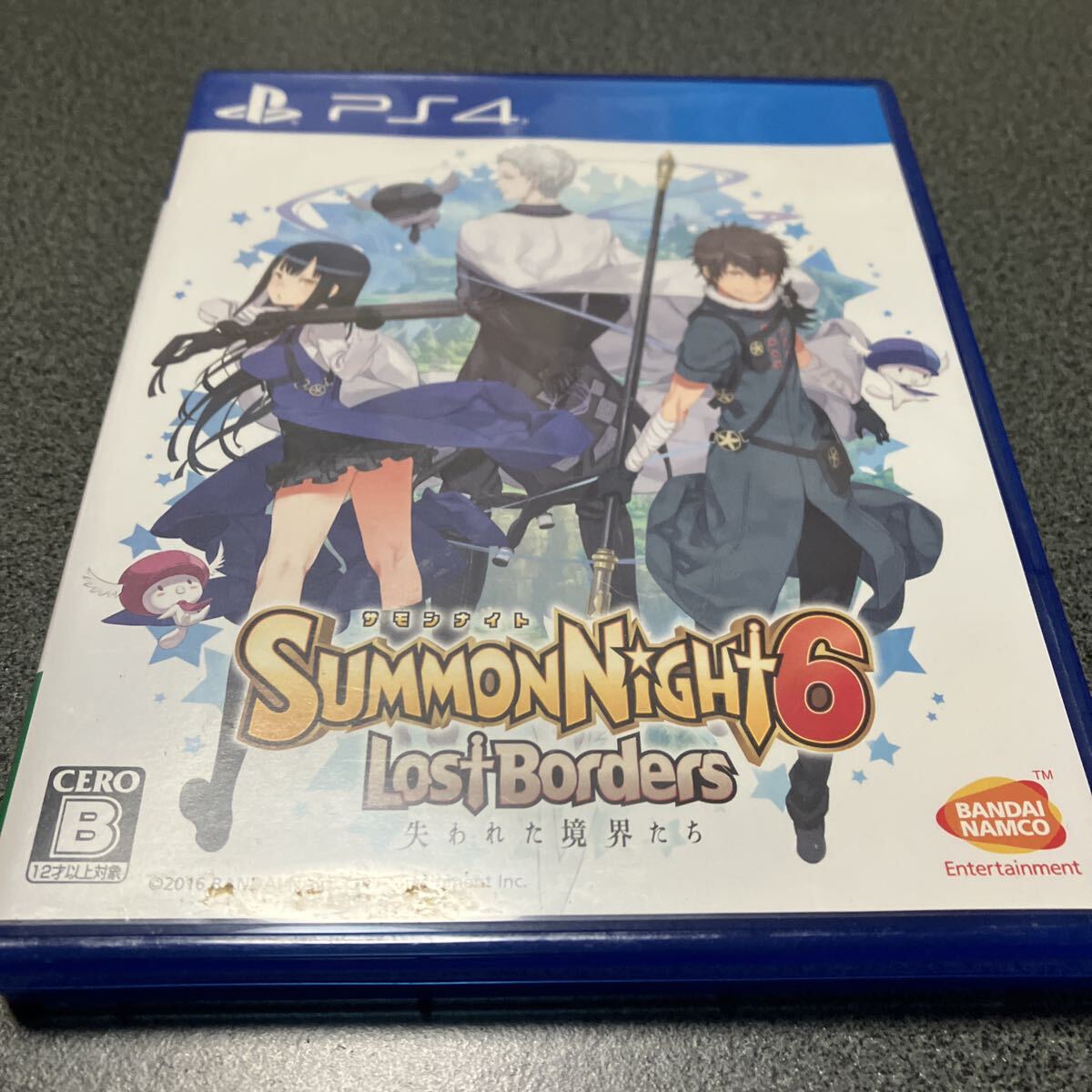 PS4 サモンナイト6 失われた境界たち Lost Borders PS4ソフト ソフト拍卖