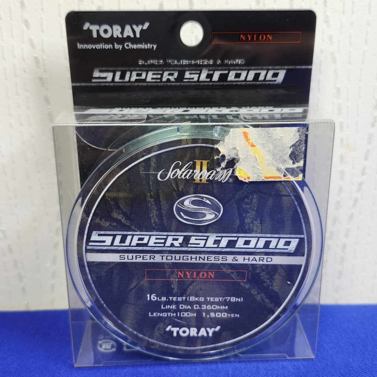 TORAY 東レ 高強度 ナイロン ライン◆ソラローム スーパーストロング◆16lb◆100m◆MADE IN JAPAN◆新品/未開封品拍卖