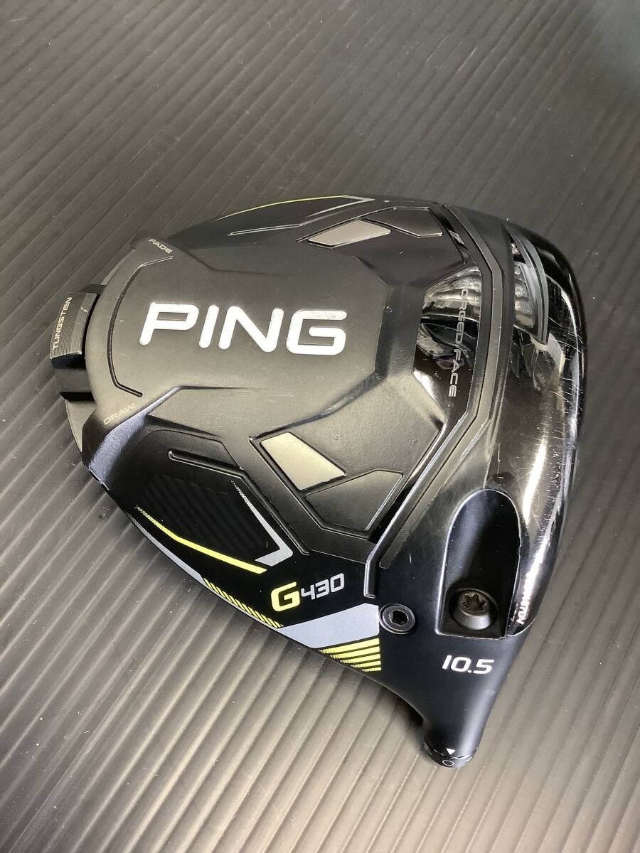 良品【中古】PING ピン G430 LST 10.5度 (ヘッドのみ) HC、レンチ付き拍卖