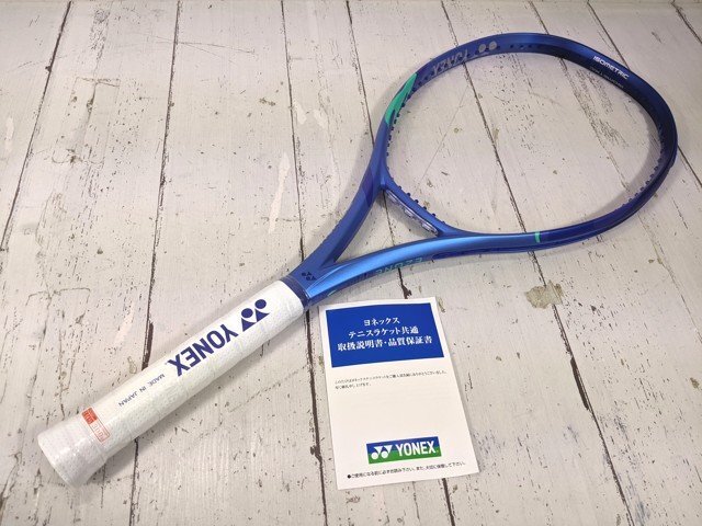 【4yt358】硬式用テニスラケット YONEX ヨネックス EZONE 100 TOUR イーゾーン100ツアー【2025年】美品◆B19拍卖
