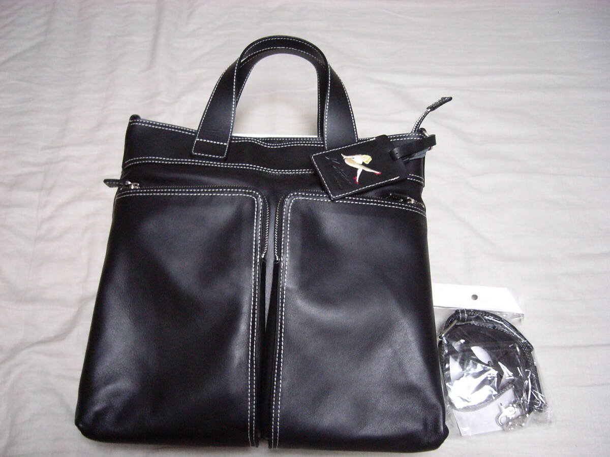 ★美品★Kitamura・キタムラ★本革製・ブリーフケース・2WAY★拍卖