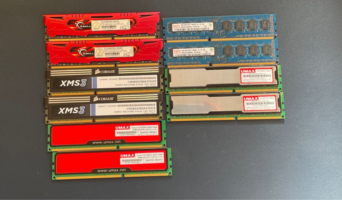 デスクトップ用 メモリ DDR3 動作未確認拍卖