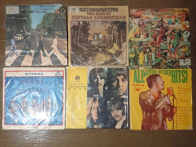 中国版 台湾 THE BEATLES ビートルズ アイアンバタフライ ヤードバーズ ほか LP レコード拍卖