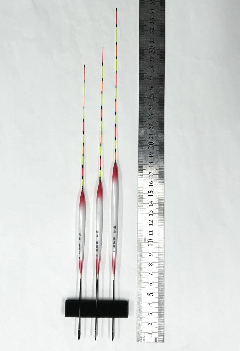 訳あり ヘラウキ へら浮き ウキ ムクトップ 28~34cm 3本セット hrm568wk拍卖