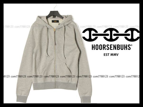 保管品 6.6万◎HOORSENBUHS◎メンズXS(日本S-M)◎Ron Herman購入 ロゴ パーカー 長袖 フーデッド ホーセンブース ジップ パーカー レア拍卖