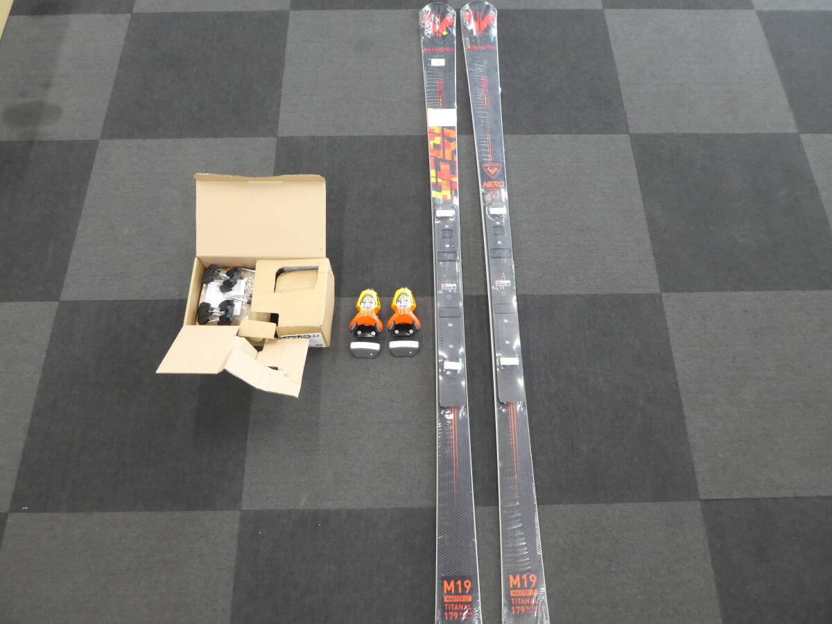 ☆ ロシニョール ROSSIGNOL HERO MASTER LT R22 179cm SPX15 RockerRace ForzaMaster セット 未使用品 1円スタート ☆拍卖