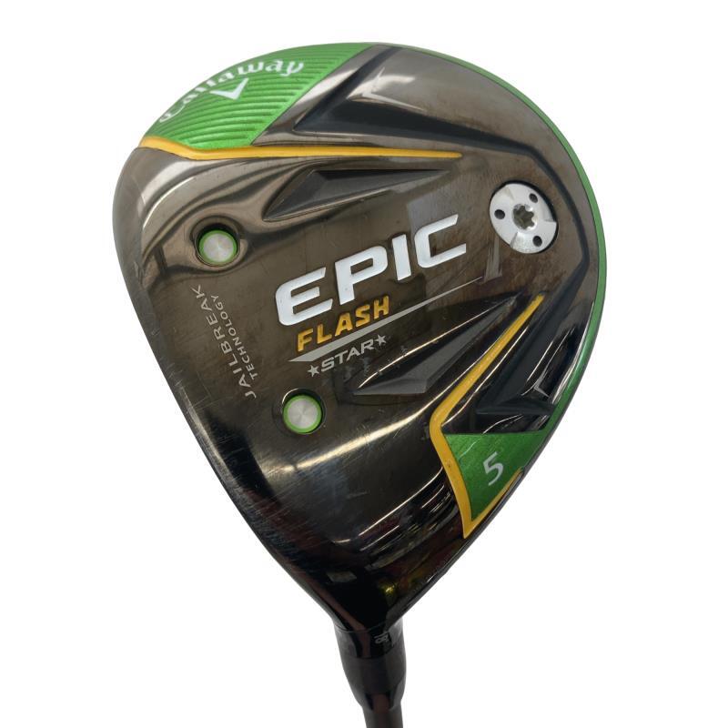 キャロウェイ EPIC FLASH STAR 5W レフティ フェアウェイウッド FW フレックスSR拍卖