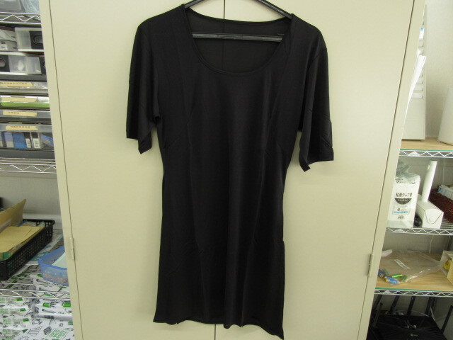 新品 シルク ニットスリップ 5分袖スタンダード丈 LL 25-12-007拍卖