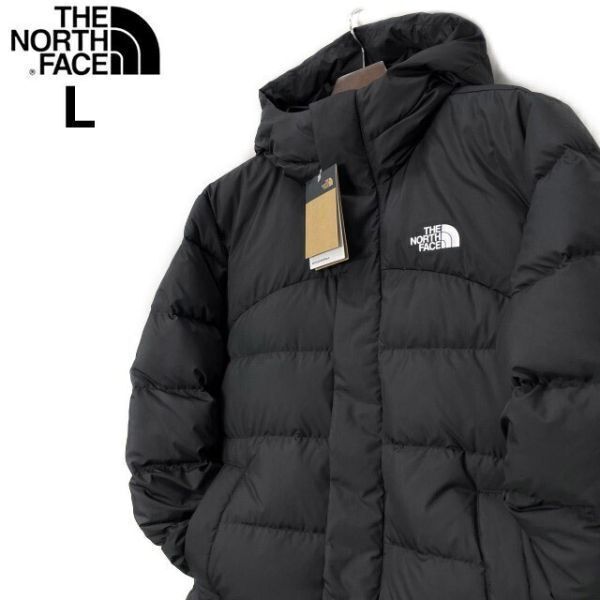 1円~!売切!【正規新品】THE NORTH FACE◆BALTIC DOWN PUFFER HOODIE ダウン US限定 男女兼用 アウトドア 防寒 軽量(L)黒 190122-100拍卖