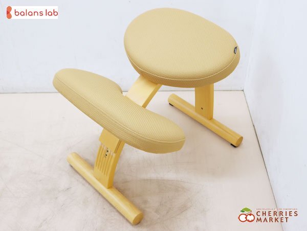 ◆展示品◆ balans lab バランスラボ balans Easy バランス イージー 通常フレーム ラクに姿勢がよくなる椅子 撥水カバー付 5万 ②拍卖