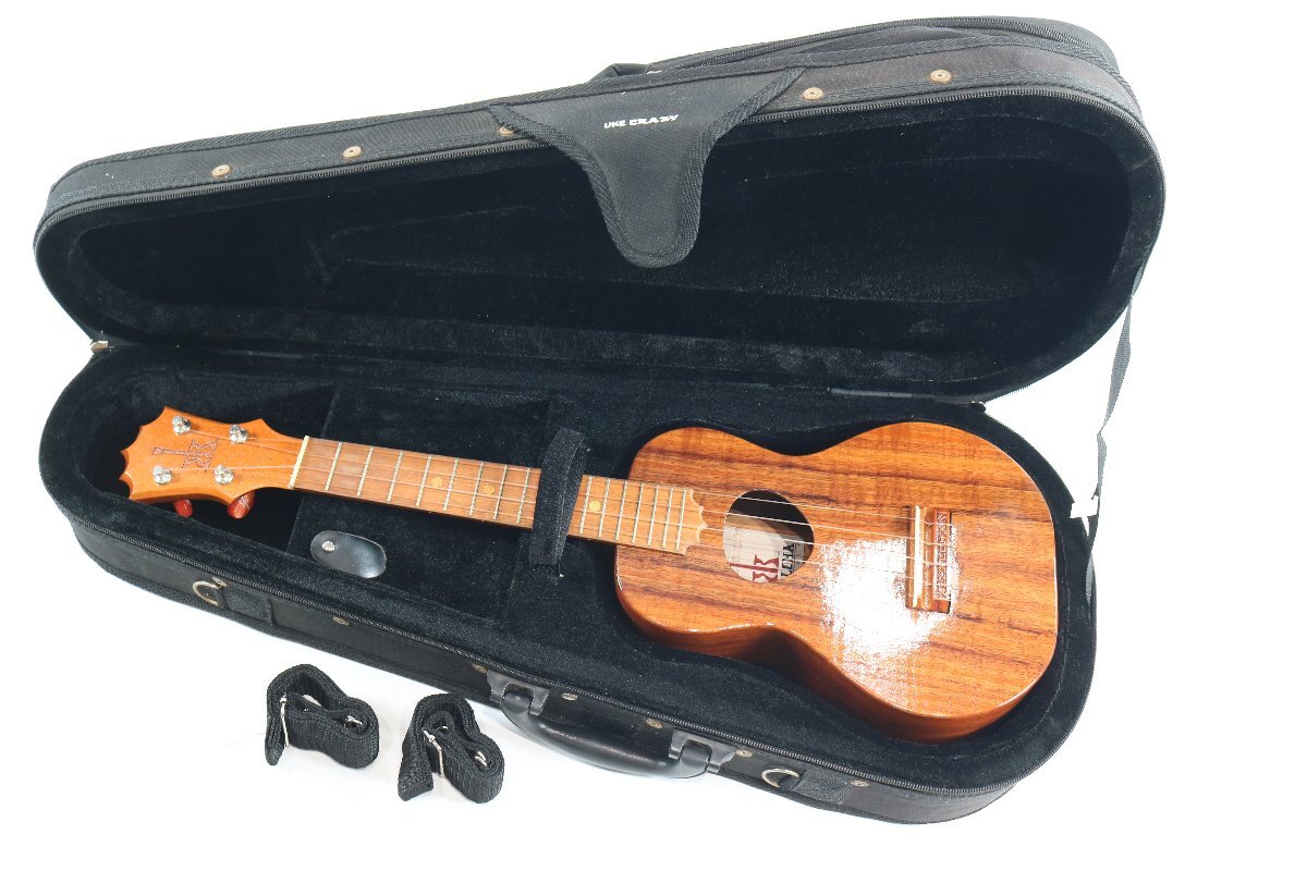 Ko ALOHA コアロハ HAWAII ハワイ ウクレレ 弦楽器 楽器 音楽 ケース付き 現状品 動作未確認 3052-BY拍卖