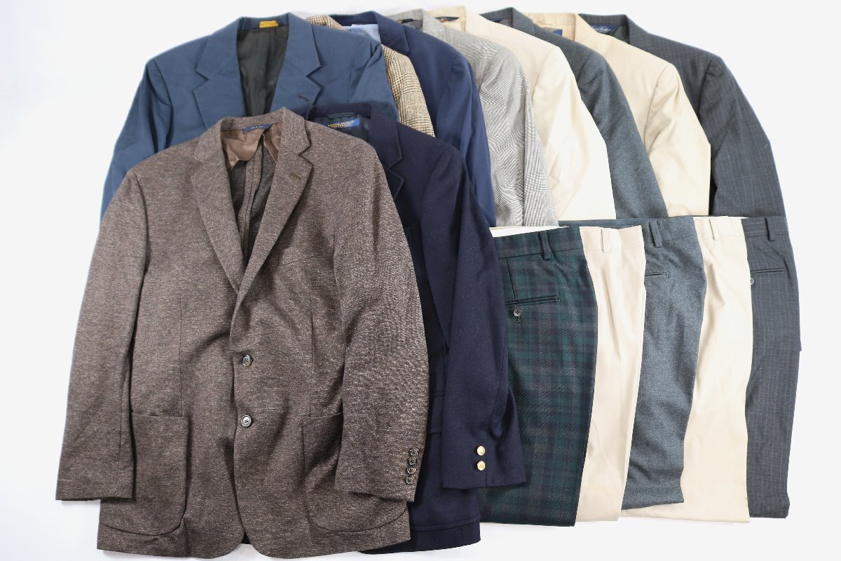 【15点】Brooks Brothers ブルックスブラザーズ スーツ ジャケット スラックス サイズ A6 33W 含む他 メンズ まとめ 2925-AT拍卖
