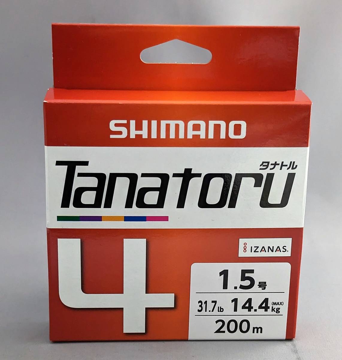 即決!!シマノ★タナトル4 1.5号 200m★新品 SHIMANO Tanatoru拍卖