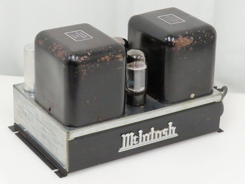 ■□McIntosh MC-30 TYPE A-116-B 真空管 モノラルパワーアンプ 1台 BumbleBee搭載 MC30 マッキントッシュ□■030943001A-2□■拍卖