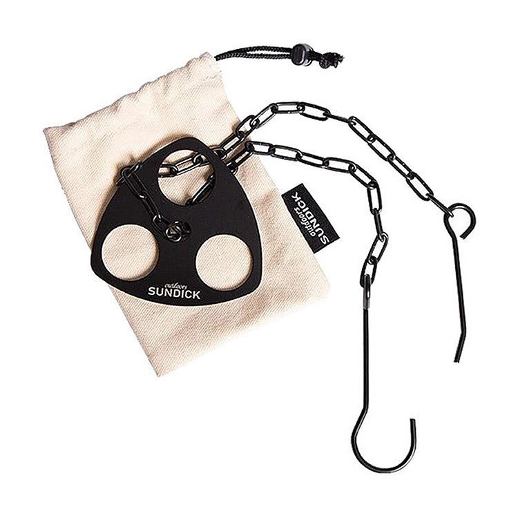 トライポッドリング 枝や棒で三脚を作れます 3穴プレート チェーン付き 収納ケース付き 焚き火 キャンプ アウトドア SDKTPR92S拍卖