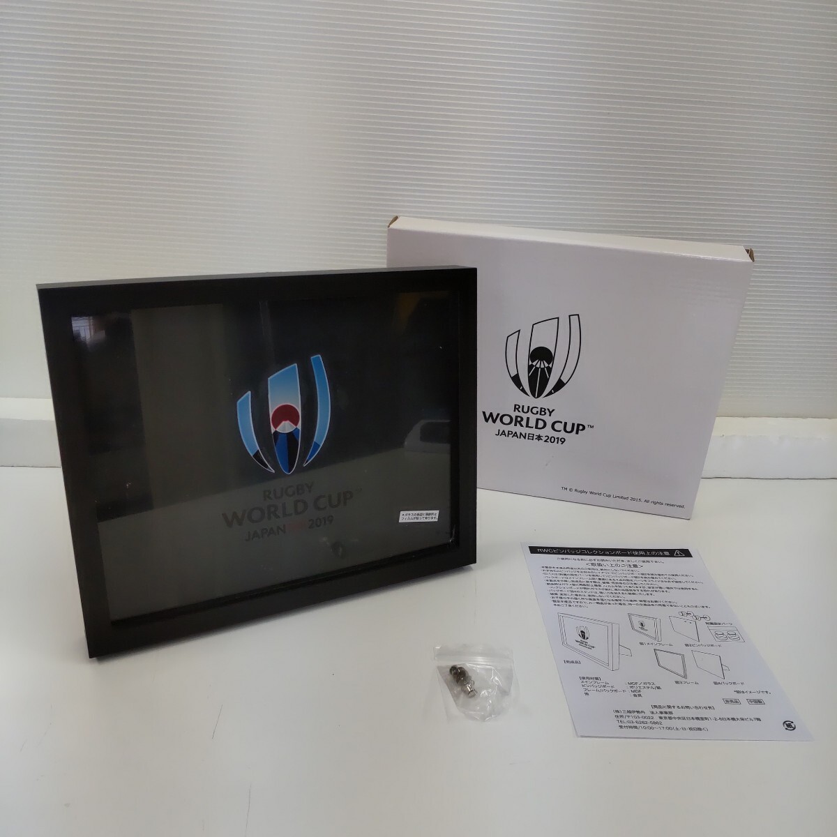 u176 ラグビーワールドカップ 2019年日本 ピンバッジホルダー 未使用品拍卖