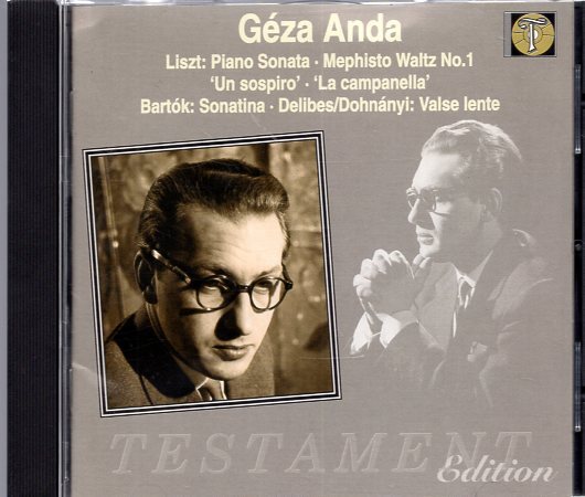 リスト:ピアノ・ソナタ ロ短調 他 バルトーク:ソナチネ アンダ 拍卖