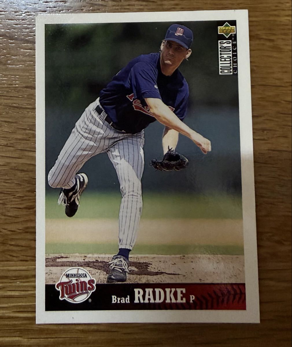 1997 Upper Deck Collector’s Choice ブラッド・ラドキー Brad Radke #380拍卖