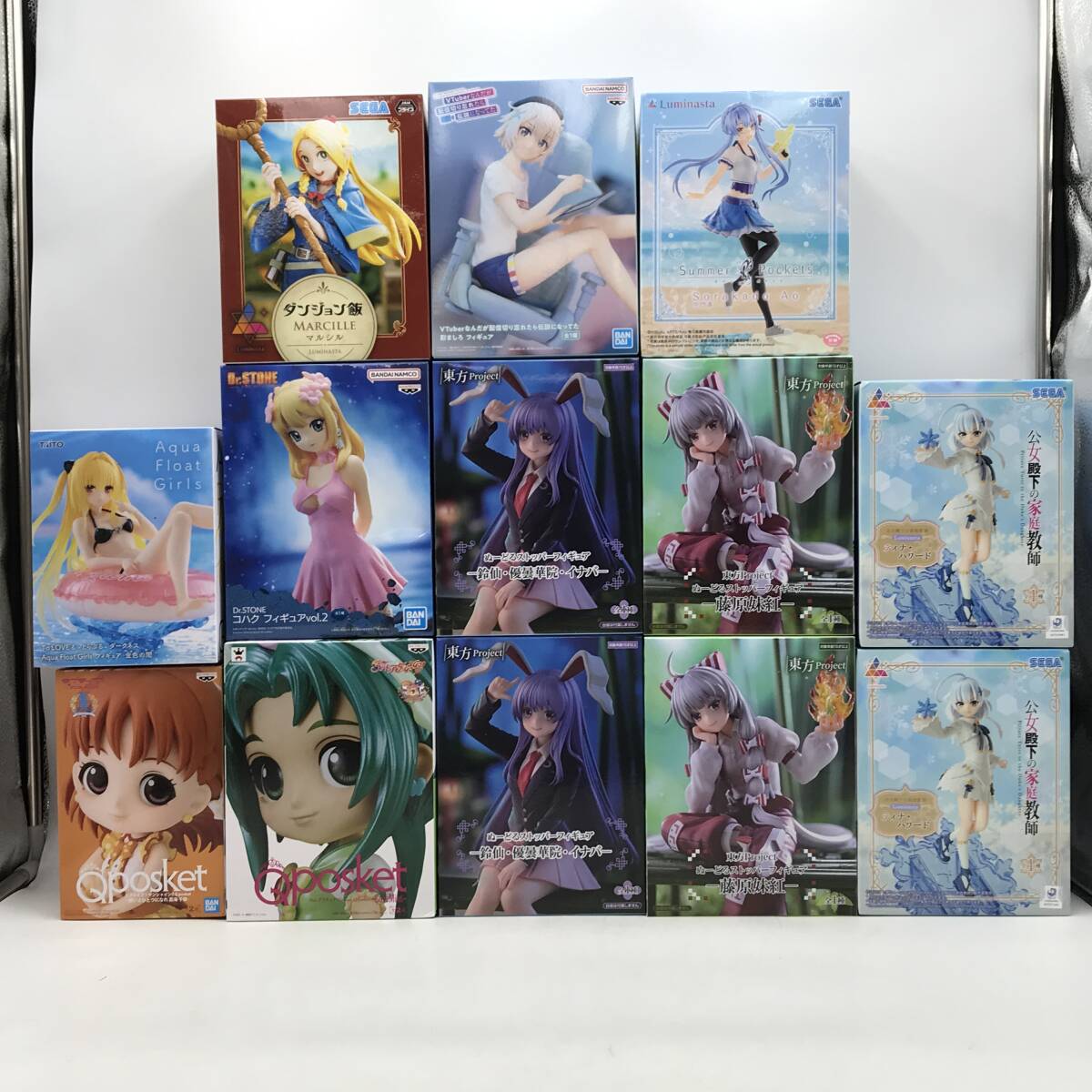 玩F98 フィギュア【120】13点まとめ プライズ ◆ダンジョン飯/サマポケ/ぶいでん/東方Project/ToLOVEる/ラ!サ!!/プリキュア/Dr.Stone 等◆拍卖