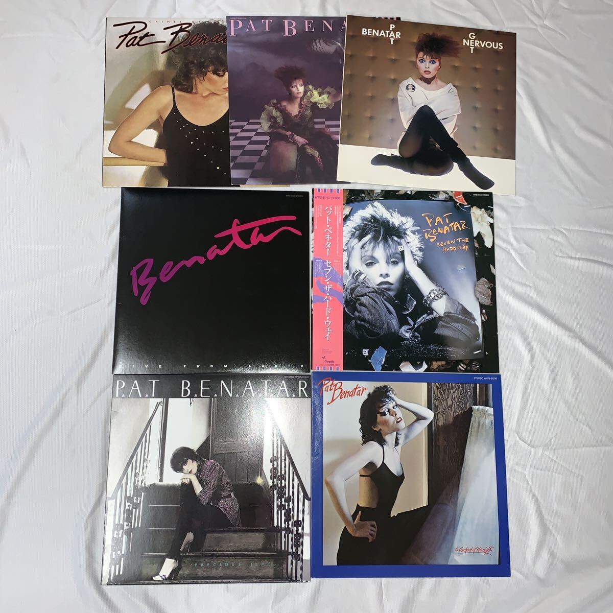 パットベネター レコード 7枚セット 名盤 PAT BENATAR拍卖