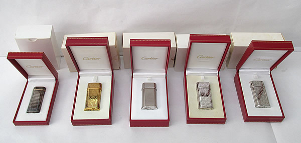 ★本物 Cartier カルティエ ライター5点セット★拍卖