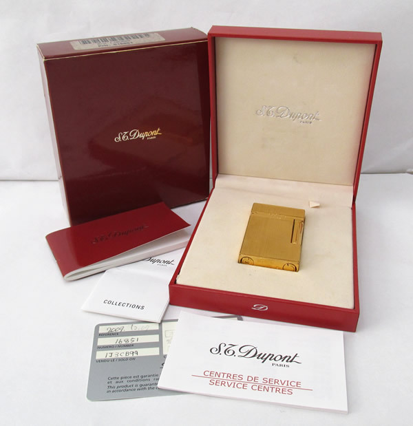 ★本物 S.T.Dupont デュポン ライター ゴールド★拍卖