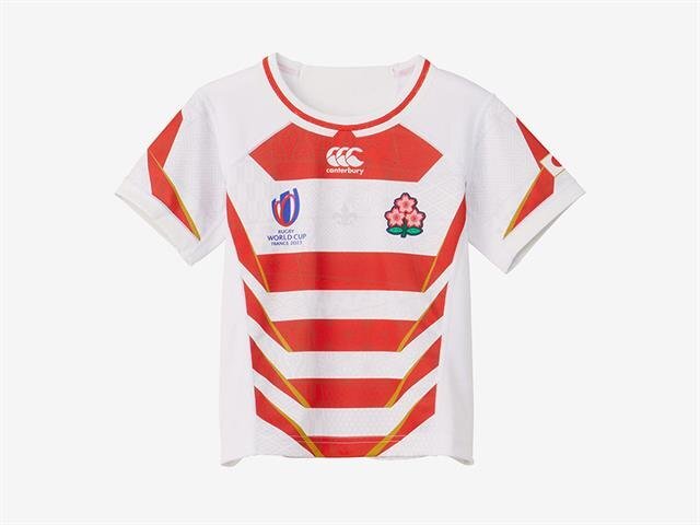 カンタベリー RGJ33982 ラグビージャージー ジャパンキッズ レプリカホームジャージ ユニセックス子供 100拍卖